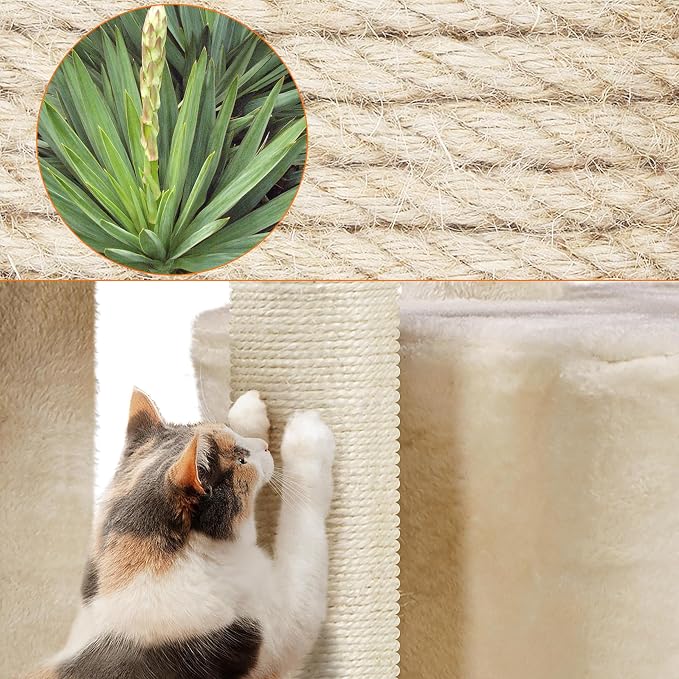 Yaheetech 34.5in Scratching Post, Cat Scratchers - Image 4