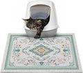 Glittme Cat Litter Mat with Non-Slip Bottom Litter Box Mat 24"X15" Litter by Glittme