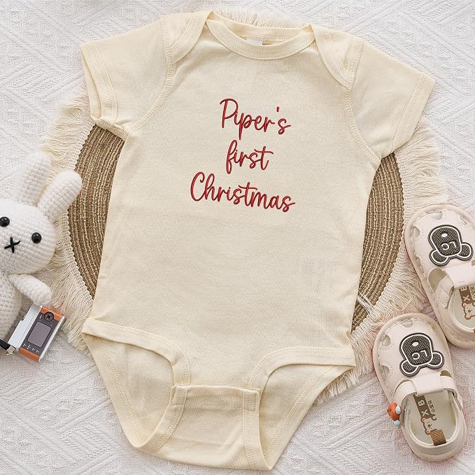 COUPLEHOODIES Personalized Baby Onesie Bodysuit – Custom Embroidery Gift - Image 6