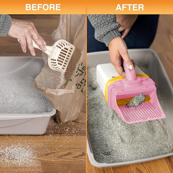 Neater Pet Brands Neater Scooper XL Cat Litter Scoop, 60 Refill Bags – - Image 8