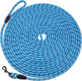 Long Dog Leash for Training 30Ft-Reflective Nylon Rope by Hi+Kiss