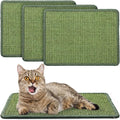 4 Pcs Cat Scratcher Mat Sisal Scratch Mats Horizontal Floor Scratching Pad Rug by Riakrum