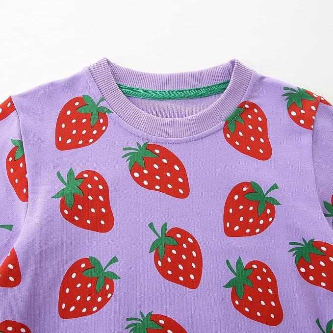 Bumeex Toddler Girl Sweatshirt Clothes Outfit, Cotton Crewneck Christmas - Image 3