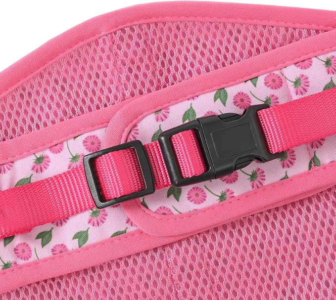 Mile High Life Dog Harness, Air Mesh Floral Vest Harness - Image 5
