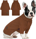 cyeollo Warm Small Dog Sweater, Knit Cold Weather Doggy Sweaters by CYEOLLO