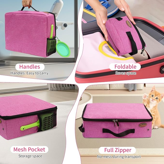Deblue Portable Traveling Cat Litter Box - Image 4