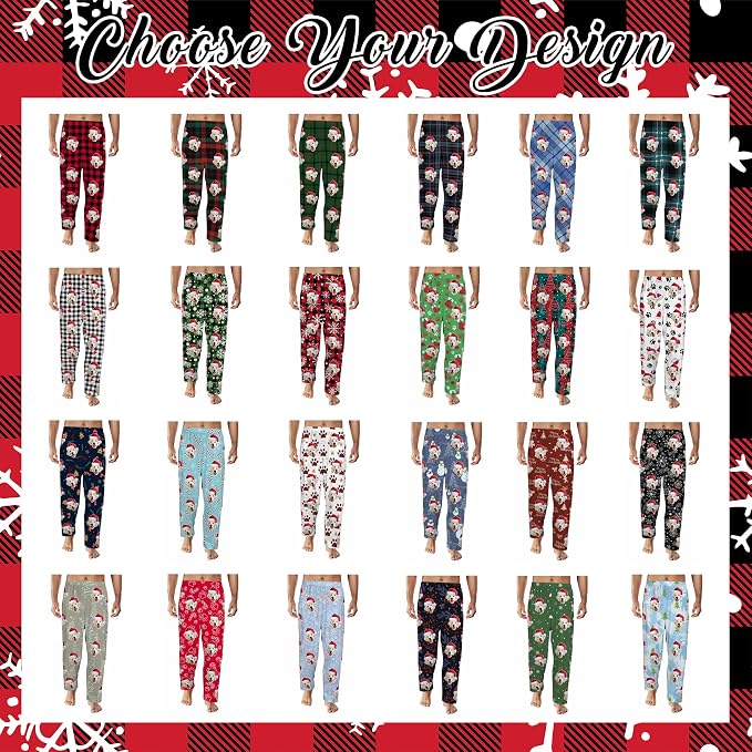 Custom Couple Pajama Pants Sock - Image 2