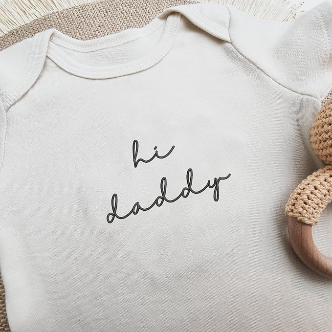 COUPLEHOODIES Personalized Baby Onesie Bodysuit – Custom Embroidery Gift - Image 9