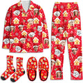 Artsadd Custom Pajamas for Women Men Family, Personalized Face Pjs Pajama Pants by Artsadd