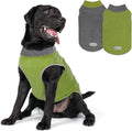 cyeollo 2 Pack Dog Sweater Fleece Vest Dog Sweatshirt Reflective Lightweight by CYEOLLO