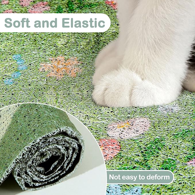 Glittme Premium Cat Litter Mat 33"x22" - Image 4