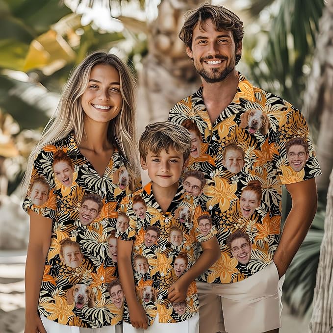 Custom Hawaiian Shirt with Face - Image 5