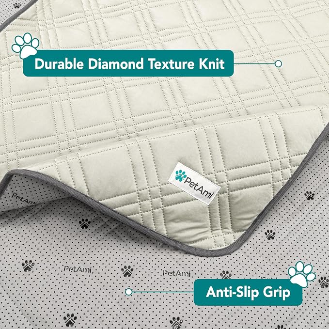 PetAmi Waterproof Cooling Mat for Dog, Premium Pet Cooling Blanket for Bed Crate - Image 3