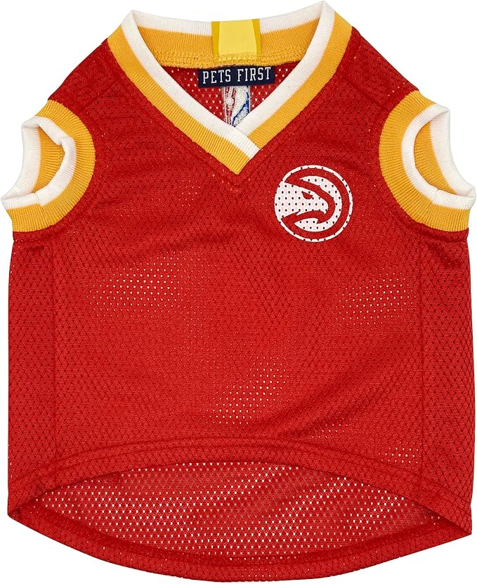 Pets First NBA Atlanta Hawks Dog Jersey, Small- Tank Top Basketball Pet Jersey - Image 2