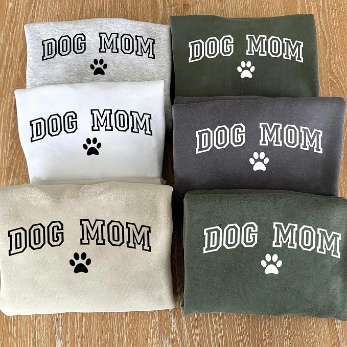 Personalized Dog Mom Sweatshirt, Custom Pet Name Sweater - Image 4