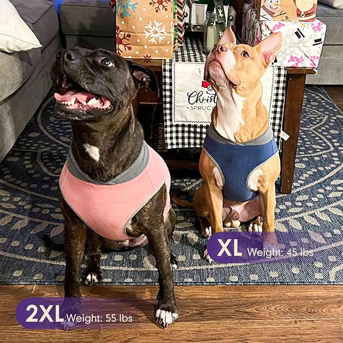 cyeollo 2 Pack Dog Sweater Fleece Vest Pullover Sweatshirt Dog Jacket - Image 8