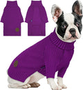 cyeollo Dog Sweater Pullover Turtleneck by CYEOLLO