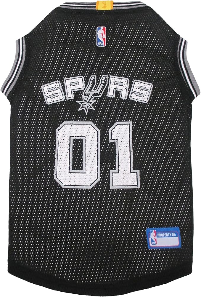 NBA SAN ANTONIO SPURS DOG Jersey, Medium by PETSFIRST