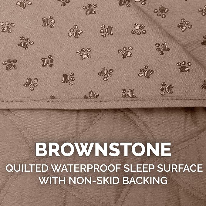 Furhaven Waterproof & Non-Slip Queen Size Mattress Cover Protector - Image 6