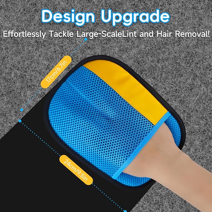 Thickened Ectrostatic Pet Hair Removal Glove, Magic Brush Pet Hair Remover Tool - Image 3