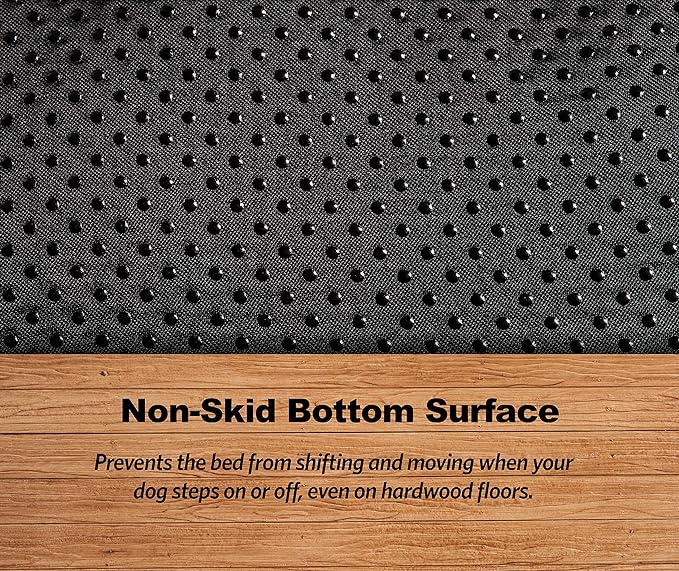 MidWest Homes for Pets Small QuietTime Deluxe Mocha Ombré Swirl Plush Pet Bed - Image 5