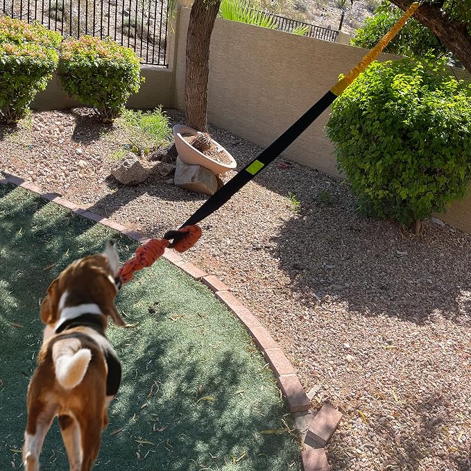 Dog Bungee Toy 20.35 ft Reinforced Interactive Rope - Image 4