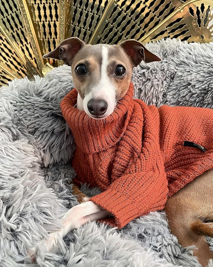 Fitwarm Thermal Knitted Dog Sweater Doggy Winter Coat Pet Clothes Doggie - Image 3